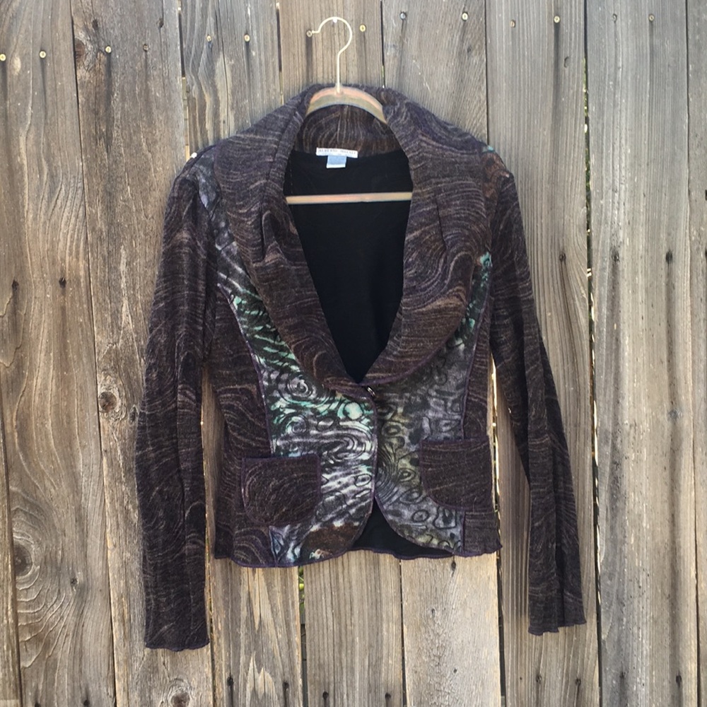 Alberto Makali Tailored Sweater Sz M